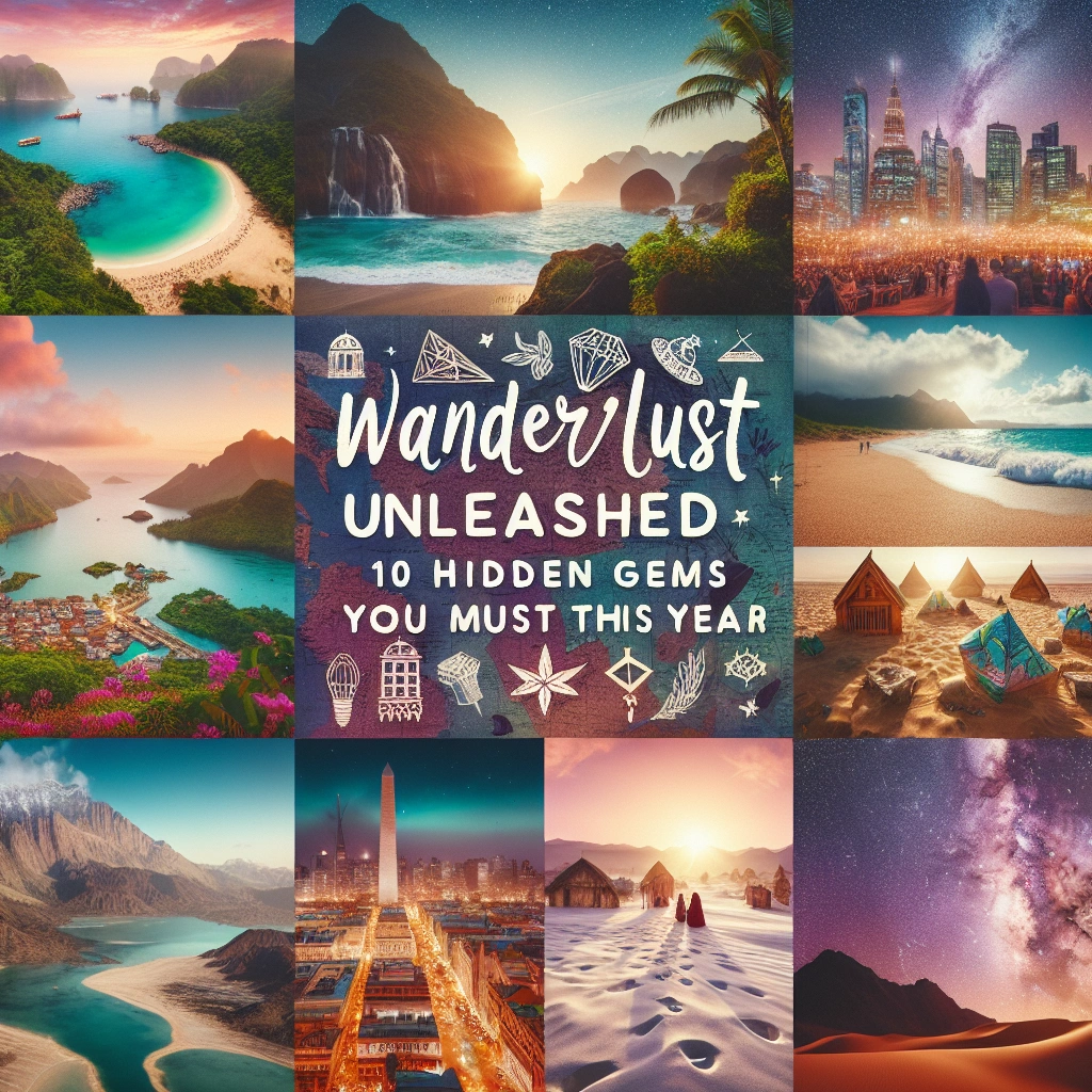 Wanderlust Unleashed: 10 Hidden Gems You Must Visit This Year